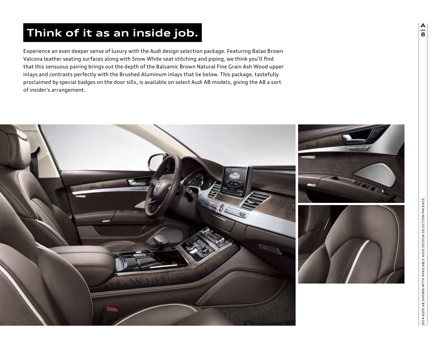 2014 Audi A8 Brochure Page 48